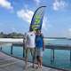 Sim from Germany and Kev from Ireland Base Leaders Ocean Dimensions in Raa Atoll The Maldives