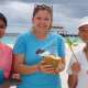 Marine Biologist Ariana Bel at Ocean Dimensions in The Maldives