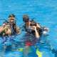 Scuba Diving Introduction in the pool with Ocean Dimensions with The Maldives